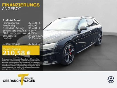 Gebraucht Audi A4 S-Line 204 PS (150 kW) 2025 Schwarz Kombi