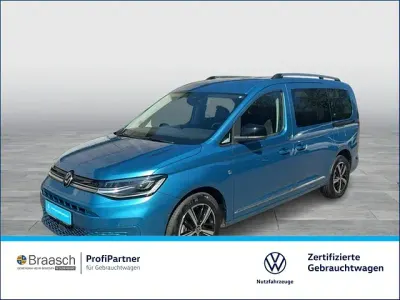 Brugt VW Caddy Maxi Style 122 HK (89 kW) 2024 Blå MPV