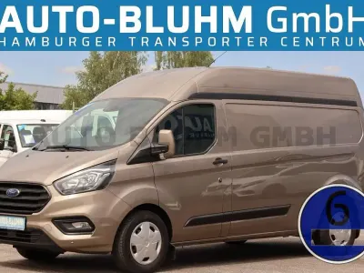 Gebraucht Ford Transit Custom 131 PS (96 kW) 2018 Pyritsilber Van / Kleinbus