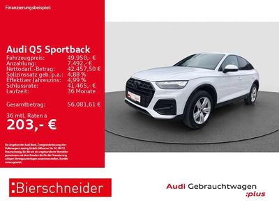 Gebraucht Audi Q5 Advanced 265 PS (194 kW) 2025 Gletscherweiß SUV
