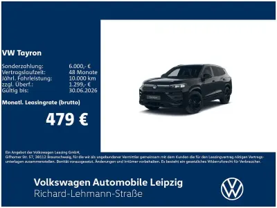 Neu VW Tayron R-line 193 PS (141 kW) 2026 Schwarz SUV