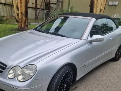 Gebraucht Mercedes CLK200 Avantgarde 184 PS (135 kW) 2007 Silber Cabrio