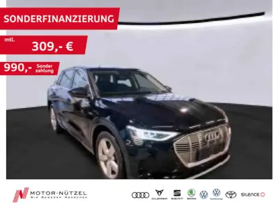 Brugt Audi e-tron Advanced 300 kW (408 HK) 2022 Sort SUV