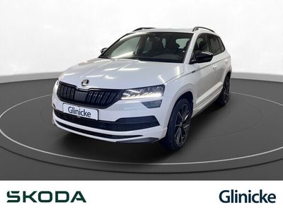 gebraucht Skoda Karoq 2.0 TDI Sportline 4x4 Pano Navi LED LM19"