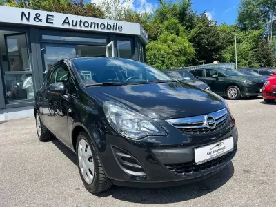 Gebraucht Opel Corsa Selection 69 PS (50 kW) 2013 Schwarz Kleinwagen