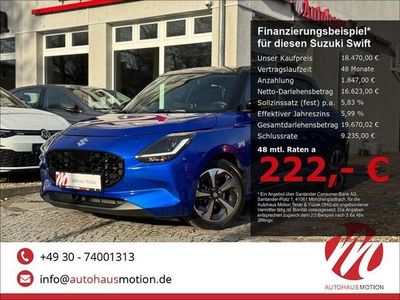 Gebraucht Suzuki Swift Comfort+ 83 PS (61 kW) 2025 Blau Limousine