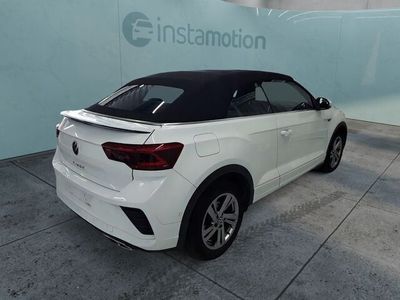 Gebraucht VW T-Roc Cabriolet IQ Drive 150 PS (110 kW) 2022 Weiß Cabrio