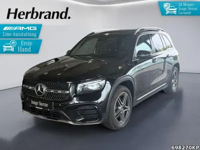 Gebraucht Mercedes GLB200 AMG 150 PS (110 kW) 2025 Metalliclack kosmosschwarz SUV