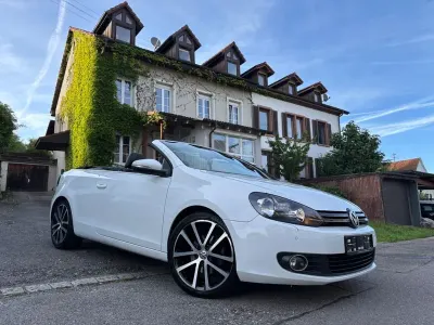 Gebraucht VW Golf 105 PS (77 kW) 2011 Weiß Cabrio