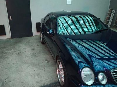 Usata Mercedes CLK320 Avantgarde 218 CV (160 kW) 2001 Blu Coupé