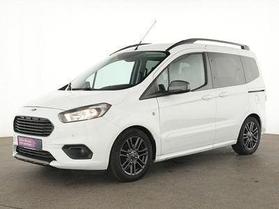 Weiß Gebraucht 2020 Ford Tourneo Courier Sport Van / Kleinbus | 13.955 € (Fairer Preis)