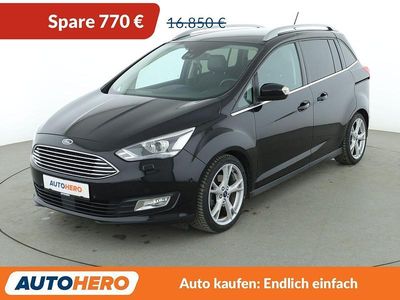 Second-hand Ford Grand C-Max Titanium 150 CP (110 kW) 2019 Negru Monovolum