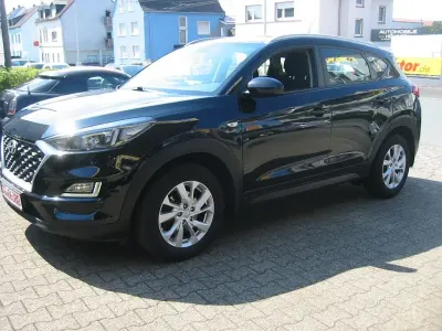 Gebraucht Hyundai Tucson Trend 177 PS (130 kW) 2021 Schwarz SUV