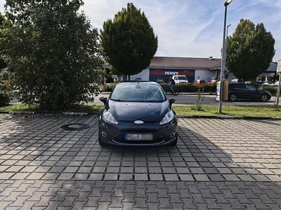 Gebraucht Ford Fiesta 82 PS (60 kW) 2009 Blau Kleinwagen