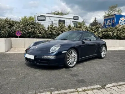 Gebraucht Porsche 911 Carrera S Cabriolet 355 PS (261 kW) 2008 Blau Cabrio