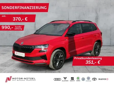 Gebraucht Skoda Karoq SportLine 150 PS (110 kW) 2022 Rot SUV