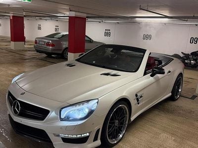 Gebraucht Mercedes SL63 AMG AMG 537 PS (394 kW) 2013 Weiß Cabrio