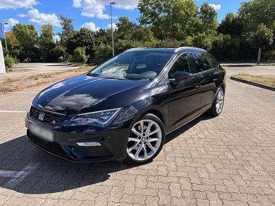 Usata Seat Leon ST FR 190 CV (139 kW) 2019 Nero Station wagon