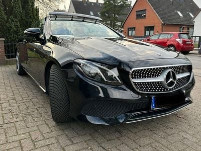 Usata Mercedes E220 194 CV (142 kW) 2018 Nero Cabrio