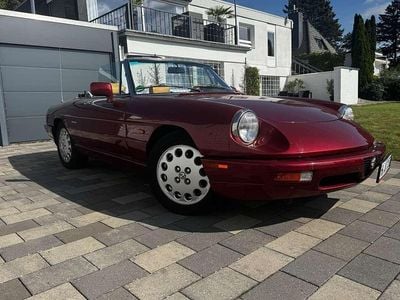 Gebraucht Alfa Romeo Spider 120 PS (88 kW) 1991 Rot Cabrio