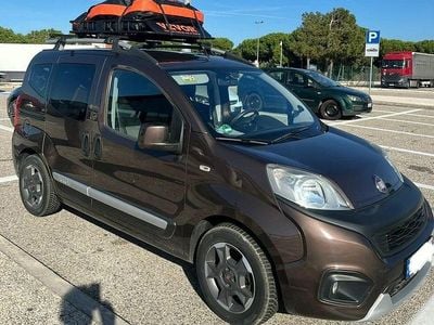 Gebraucht Fiat Qubo Trekking 95 PS (69 kW) 2017 Braun Van / Kleinbus