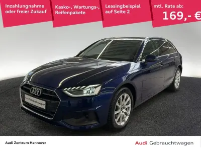 Gebraucht Audi A4 136 PS (100 kW) 2022 Navarrablau metallic Kombi