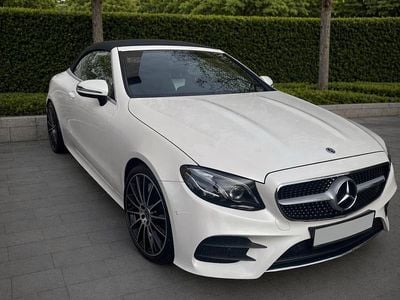 Usata Mercedes E400 333 CV (244 kW) 2018 Bianco Cabrio