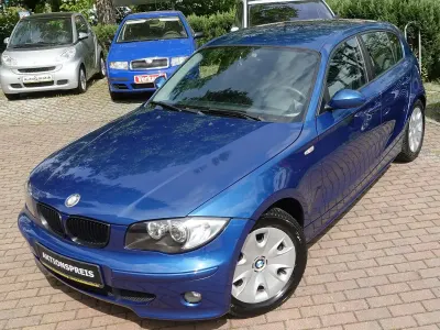 Gebraucht BMW 116 116 PS (85 kW) 2007 Blau Kleinwagen