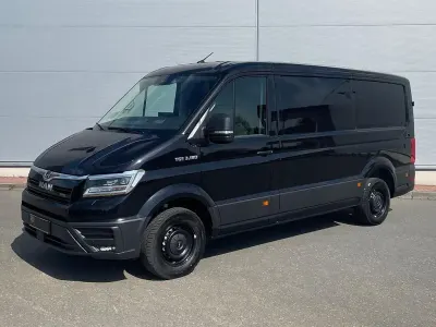 Neu MAN TGE 177 PS (130 kW) 2026 Schwarz Van
