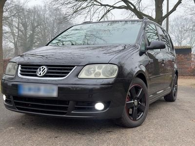 Gebraucht VW Touran 105 PS (77 kW) 2006 Schwarz Van / Kleinbus