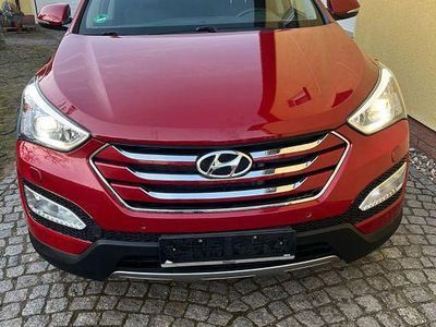 Gebraucht Hyundai Santa Fe Premium 197 PS (144 kW) 2014 Rot SUV