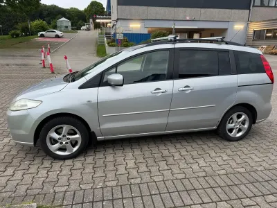 Gebraucht Mazda 5 116 PS (85 kW) 2006 Silber Van / Kleinbus