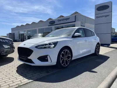 Brugt Ford Focus ST-Line 182 HK (133 kW) 2019 Hvid Sedan