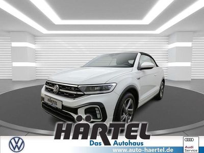 Gebraucht VW T-Roc Cabriolet R-line 150 PS (110 kW) 2022 Pure white, solid Cabrio