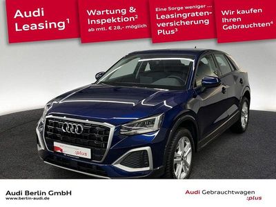 Gebraucht Audi Q2 Advanced Plus 150 PS (110 kW) 2023 Navarrablau metallic SUV