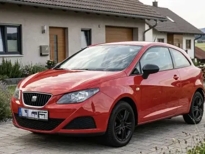 Gebraucht Seat Ibiza 70 PS (51 kW) 2009 Rot Limousine