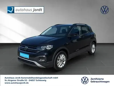 Käytetty VW T-Cross Life 150 HP (110 kW) 2022 Musta Katumaasturi
