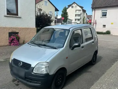 Gebraucht Opel Agila 58 PS (42 kW) 2002 Grau Van / Kleinbus