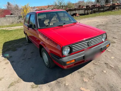Gebraucht VW Golf II 54 PS (39 kW) 1987 Rot Kleinwagen