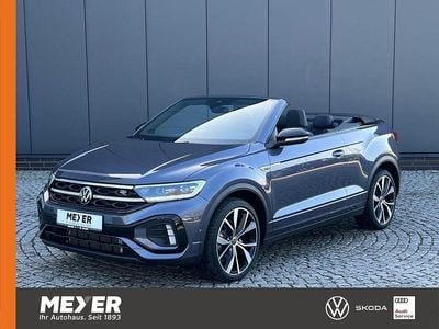 Gebraucht VW T-Roc Cabriolet R-line 150 PS (110 kW) 2025 Rauchgrau metallic / schwarz Cabrio