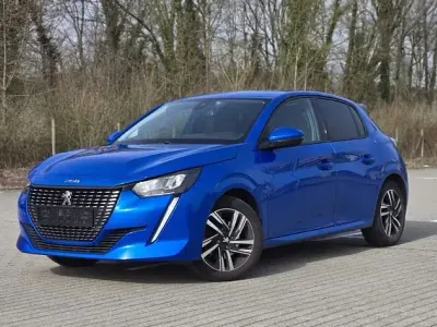 Gebraucht Peugeot 208 Allure 101 PS (74 kW) 2021 Blau Kleinwagen