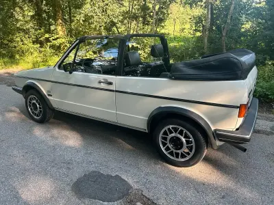 Gebraucht VW Golf Cabriolet Edition 75 PS (55 kW) 1986 Weiß Cabrio