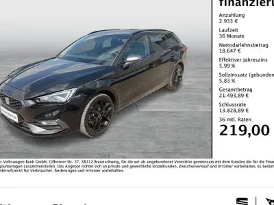 Gebraucht Seat Leon ST FR 204 PS (150 kW) 2023 Schwarz Kombi