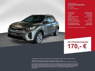 Usata Kia Stonic Vision 120 CV (88 kW) 2024 Grigio SUV