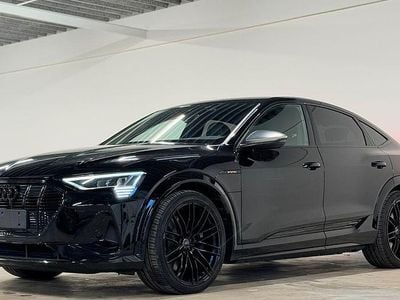 Gebraucht Audi e-tron Sportback S-Line 369 kW (503 PS) 2022 Schwarz SUV