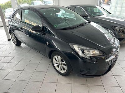 Gebraucht Opel Corsa drive 101 PS (74 kW) 2015 Schwarz Kleinwagen