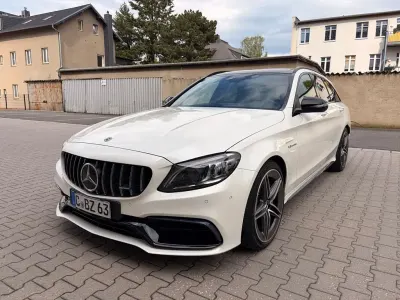 Gebraucht Mercedes C63 AMG AMG 476 PS (350 kW) 2019 Weiß Limousine