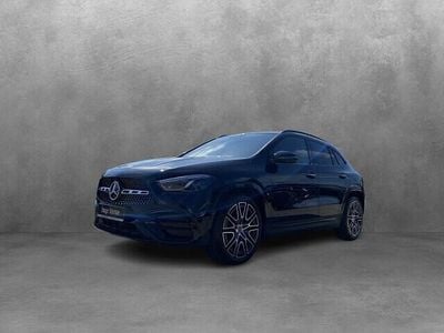 Lack kosmosschwarz Gebraucht 2025 Mercedes GLA180 AMG line SUV | 38.385 € (Guter Preis)