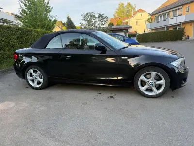 Gebraucht BMW 120 Cabriolet 177 PS (130 kW) 2013 Black sapphire metallic Cabrio