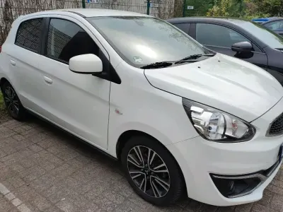 Brugt Mitsubishi Space Star 80 HK (58 kW) 2018 Hvid Hatchback